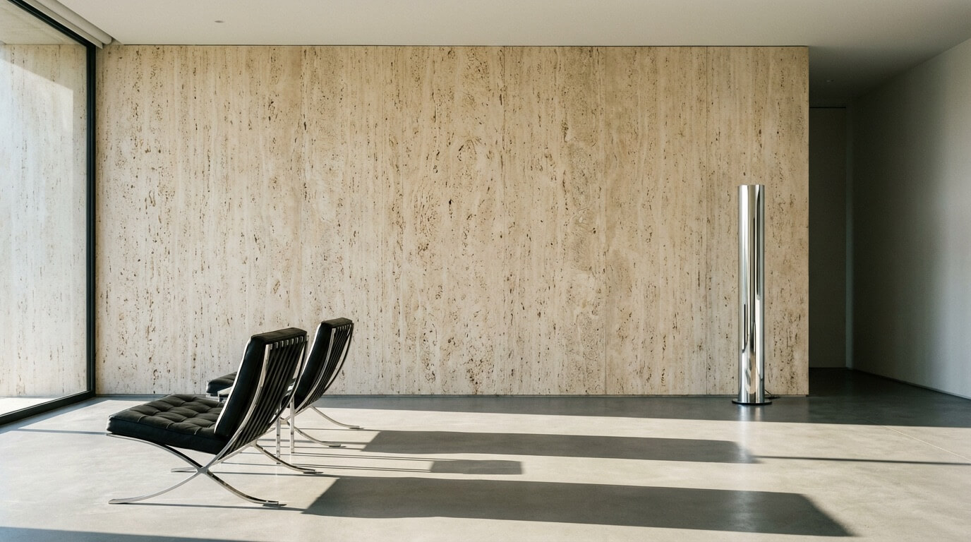 Chrome & Stone: The Neo-Brutalist Palette of 2026