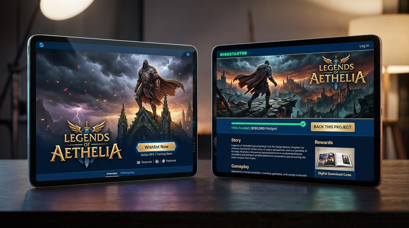 Game Marketing Visuals: Create Stunning Key Art for Steam & Kickstarter with AI