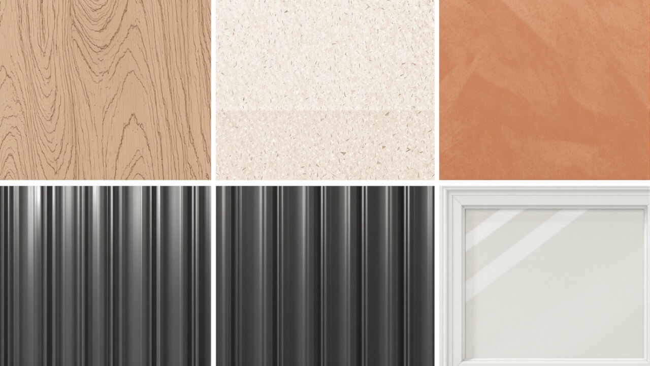 Detail - Material Sampler Grid