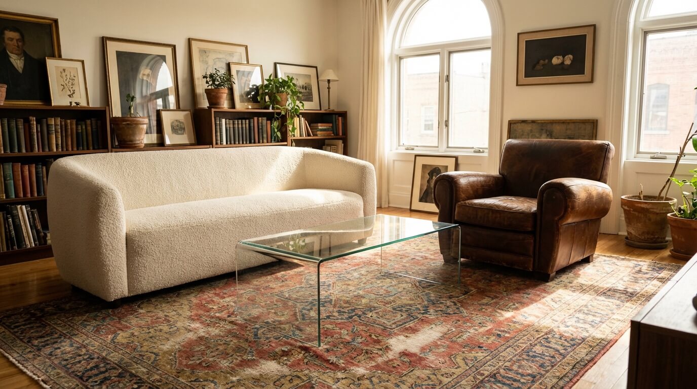 Presentation comparison showing showroom perfect versus authentically aged