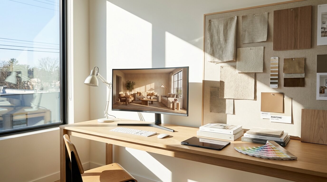 Interior AI Workflow: From Mood Board to Client-Ready Visuals