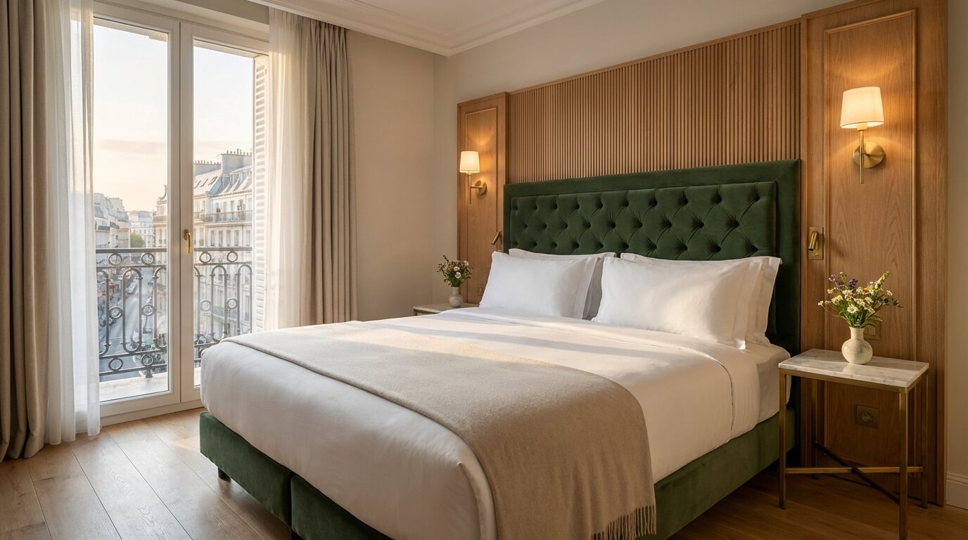 Nano Banana Pro: Hotel suite with exquisite details