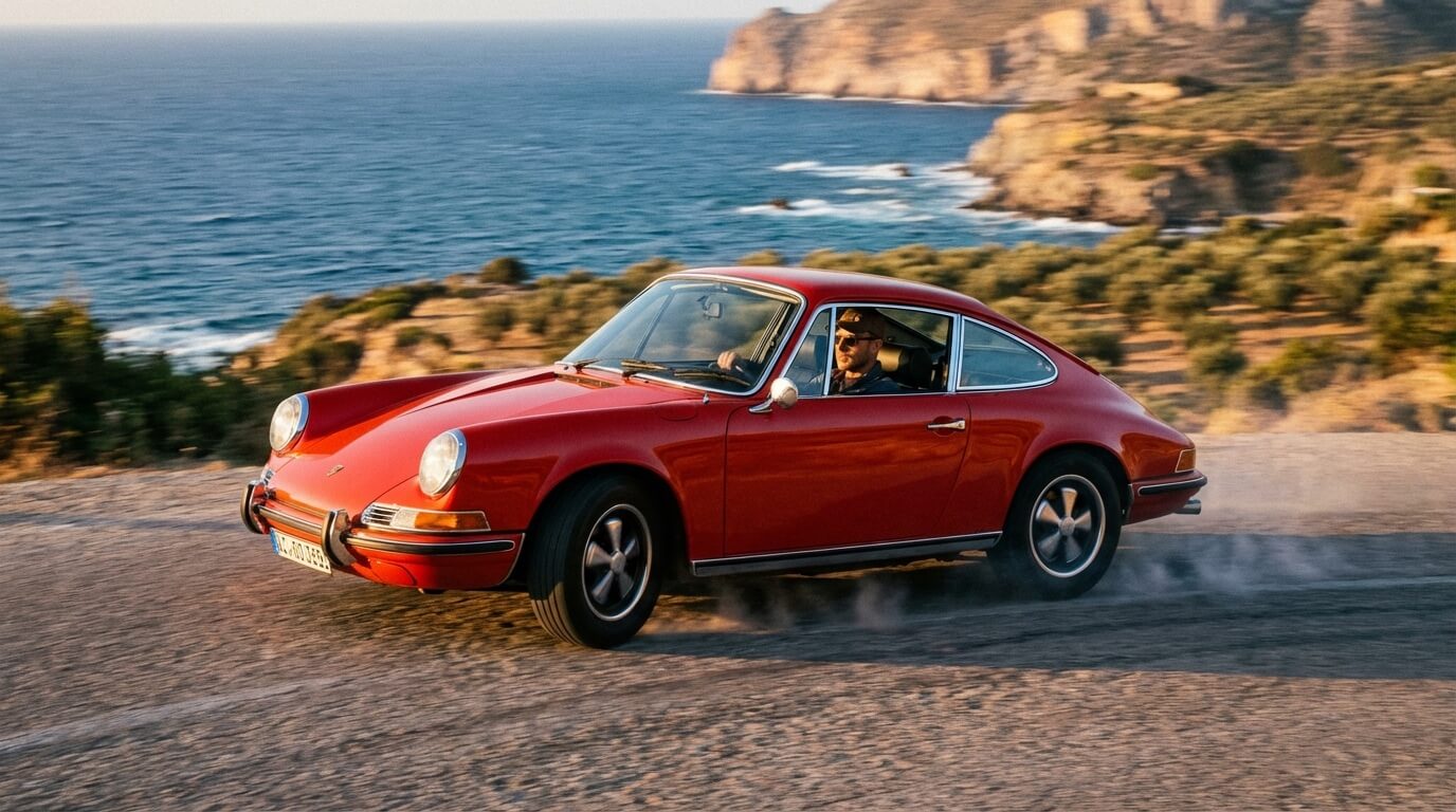 Nano Banana Pro: Classic Porsche with stunning detail